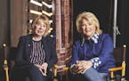The &#xec;Murphy Brown&#xee; star Candice Bergen, right, with series creator Diane English, who are bringing the sitcom back 20 years later, in New Yo