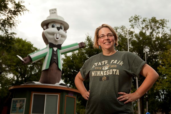 Wendy Jones at the Minnesota State Fair Grounds.