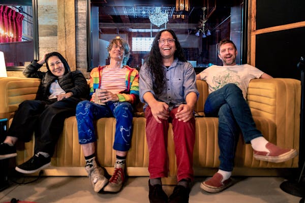 San Francisco's experimental quartet Deerhoof returns to play the Fine Line on Thursday.
