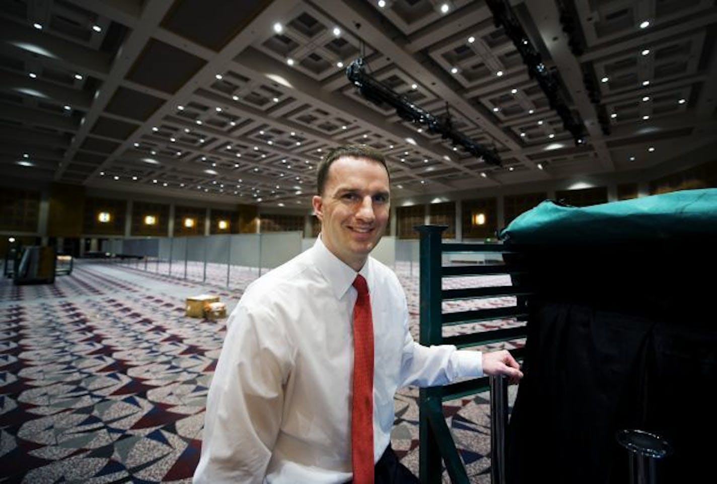 Minneapolis Convention Center interim director Jeff Johnson.