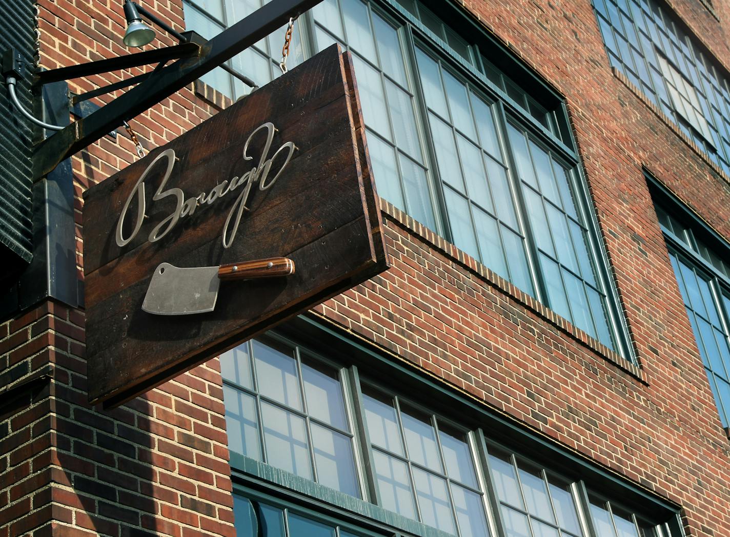 Chefs Nick O'Leary and Tyler Shipton opened Borough a few months ago concentrating on the menu and drinks in a loft style space. The food: Foie Gras, pork, pasta, sturgeon, chocolate dessert. and drinks such as the, Sidecar. [ TOM WALLACE - twallace@startribune.com