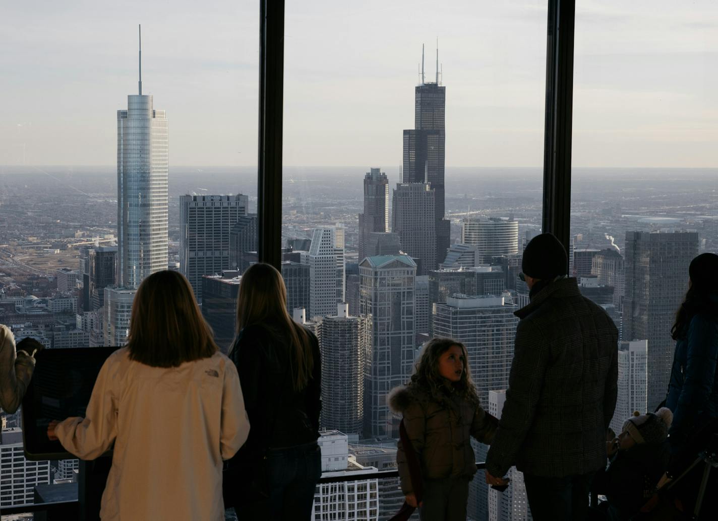 FILE &#x2014; A view of Chicago from the observation deck of the John Hancock Center, March 10, 2017. The city was one of 20 shortlisted as Amazon announced that it had narrowed down its list of potential second headquarters sites from 238 bids on Jan. 18, 2018. (David Kasnic/The New York Times)