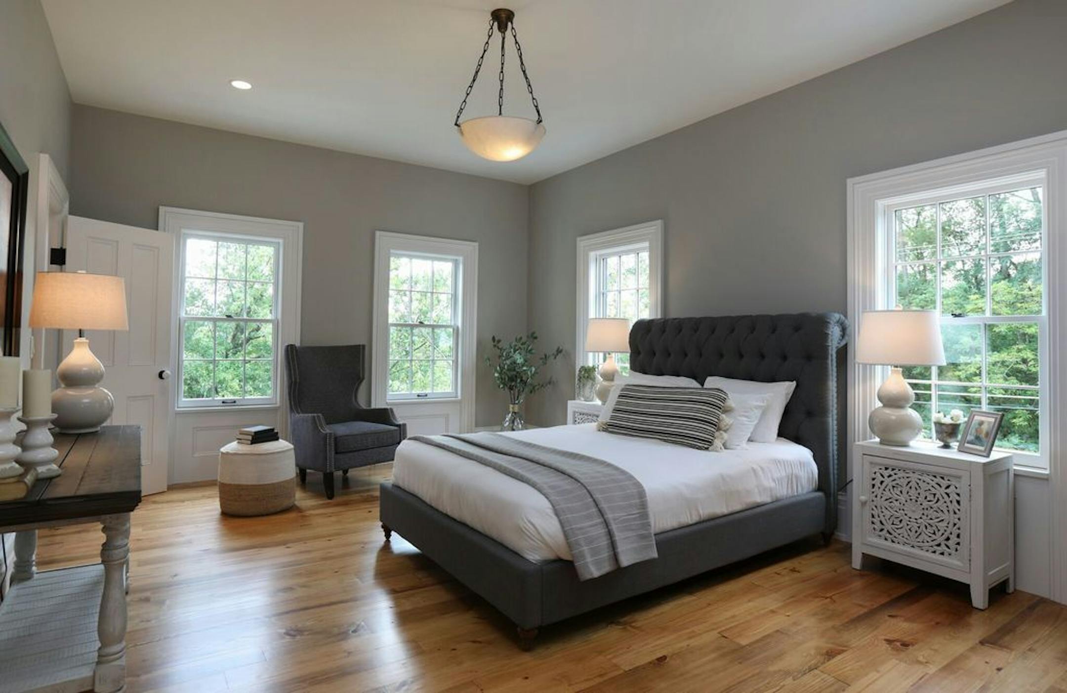 Upstairs is a new owners' suite.