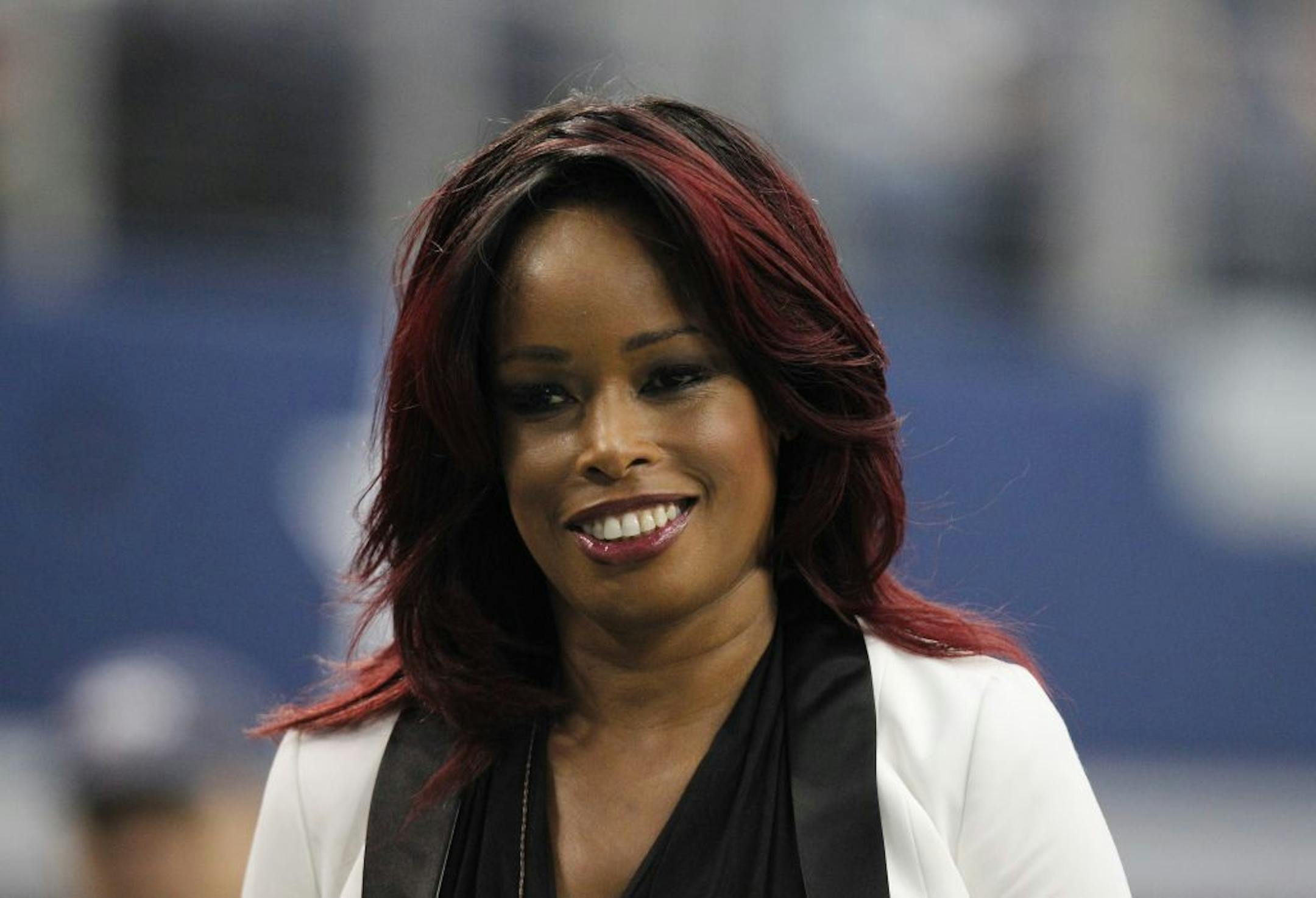 Sportscaster Pam Oliver