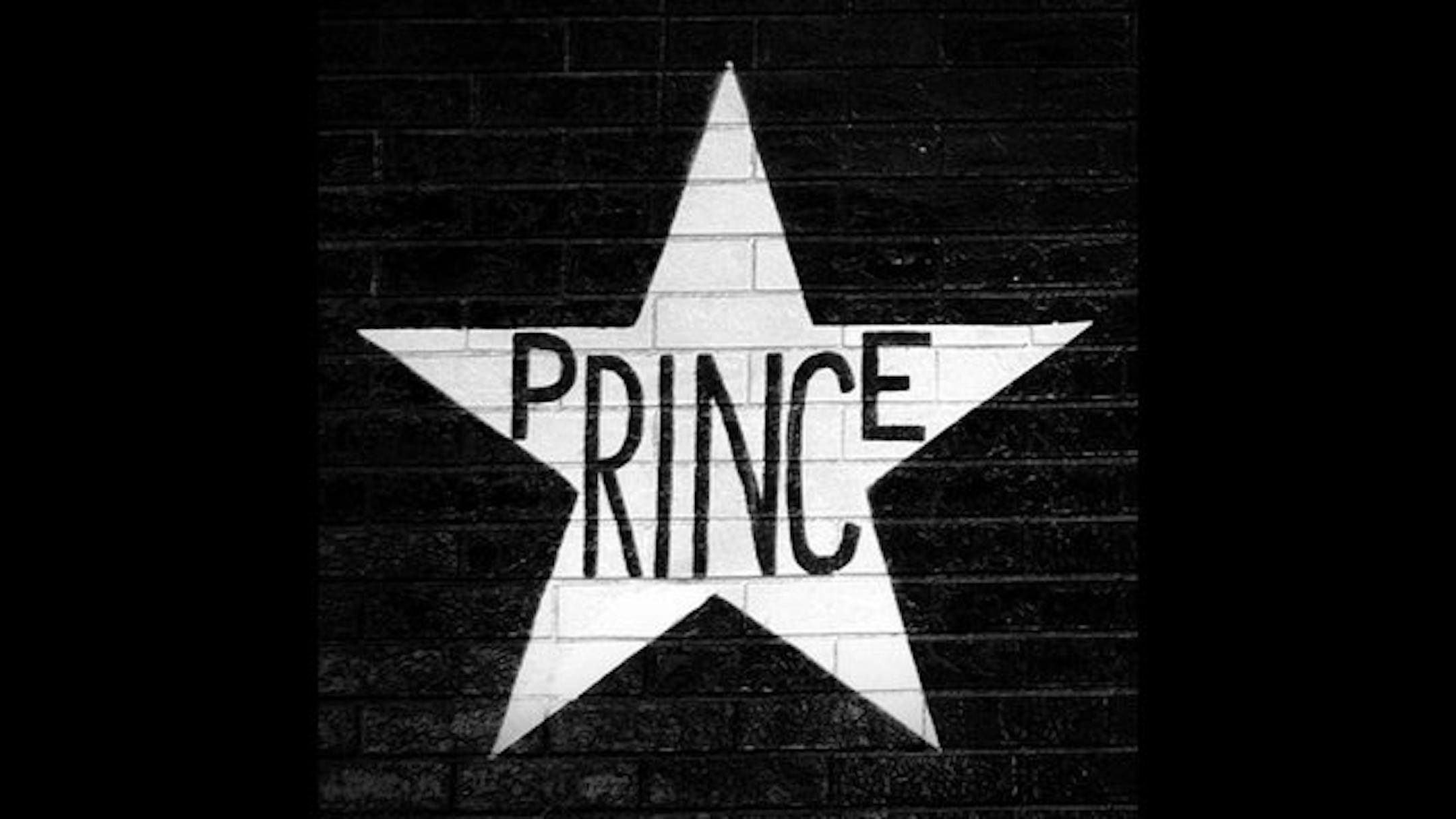 Prince's star outside First Avenue.