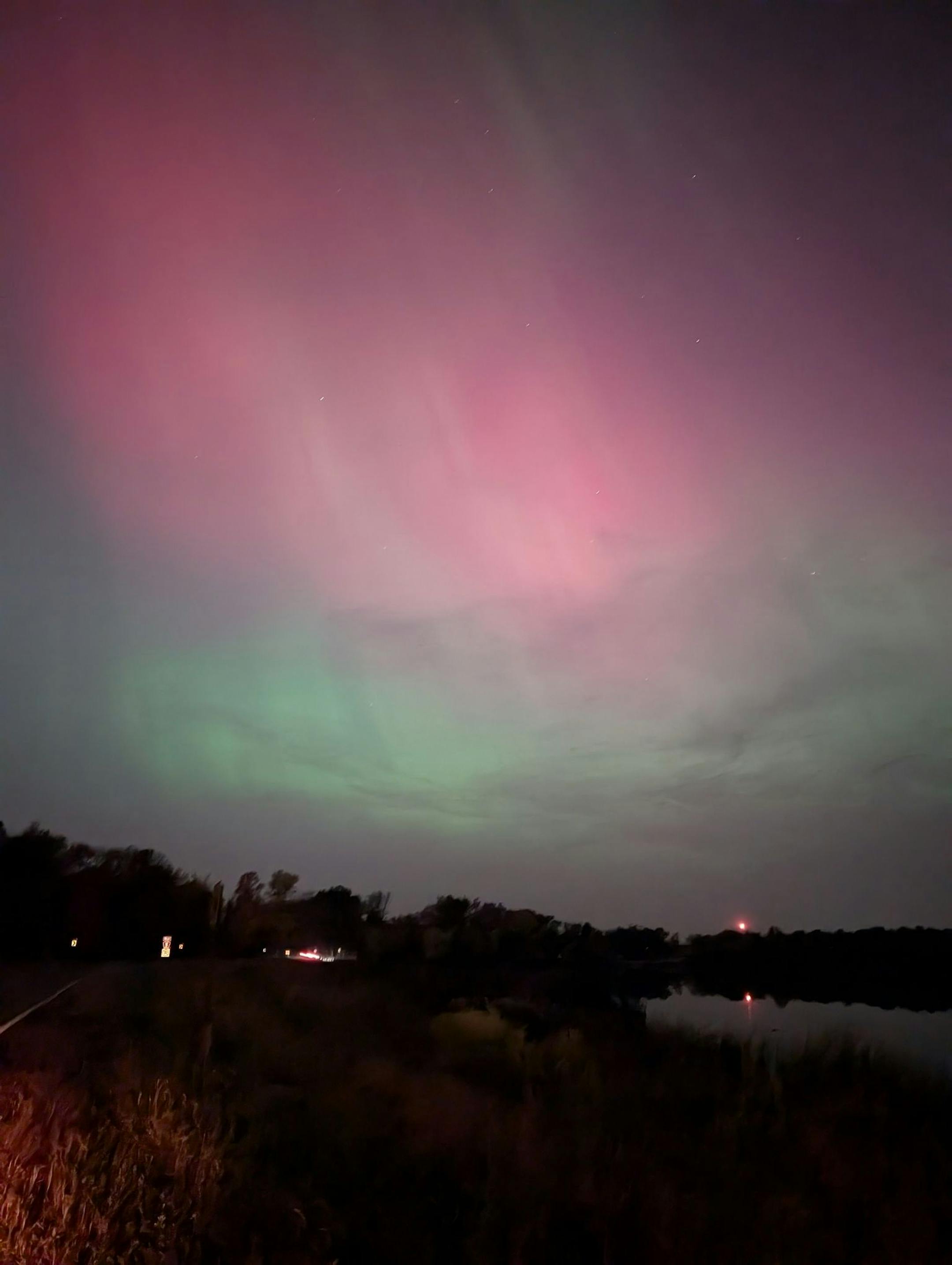 The northern lights.