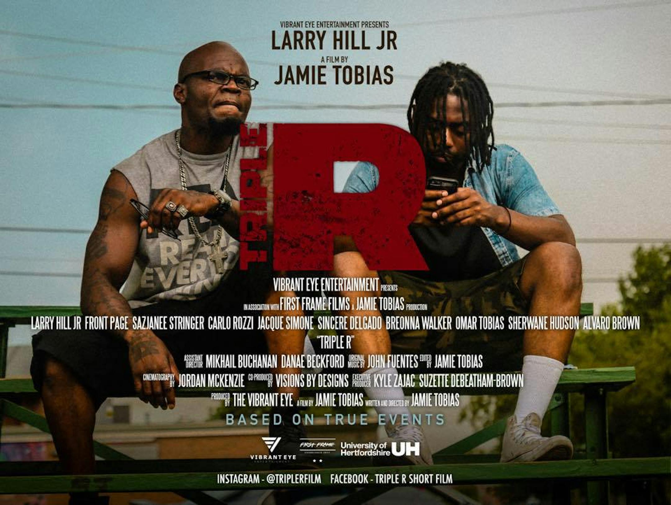 The movie poster for "Triple R." (Provided by Jamie Tobias/TNS) ORG XMIT: 1455141 ORG XMIT: MIN1910091312071344