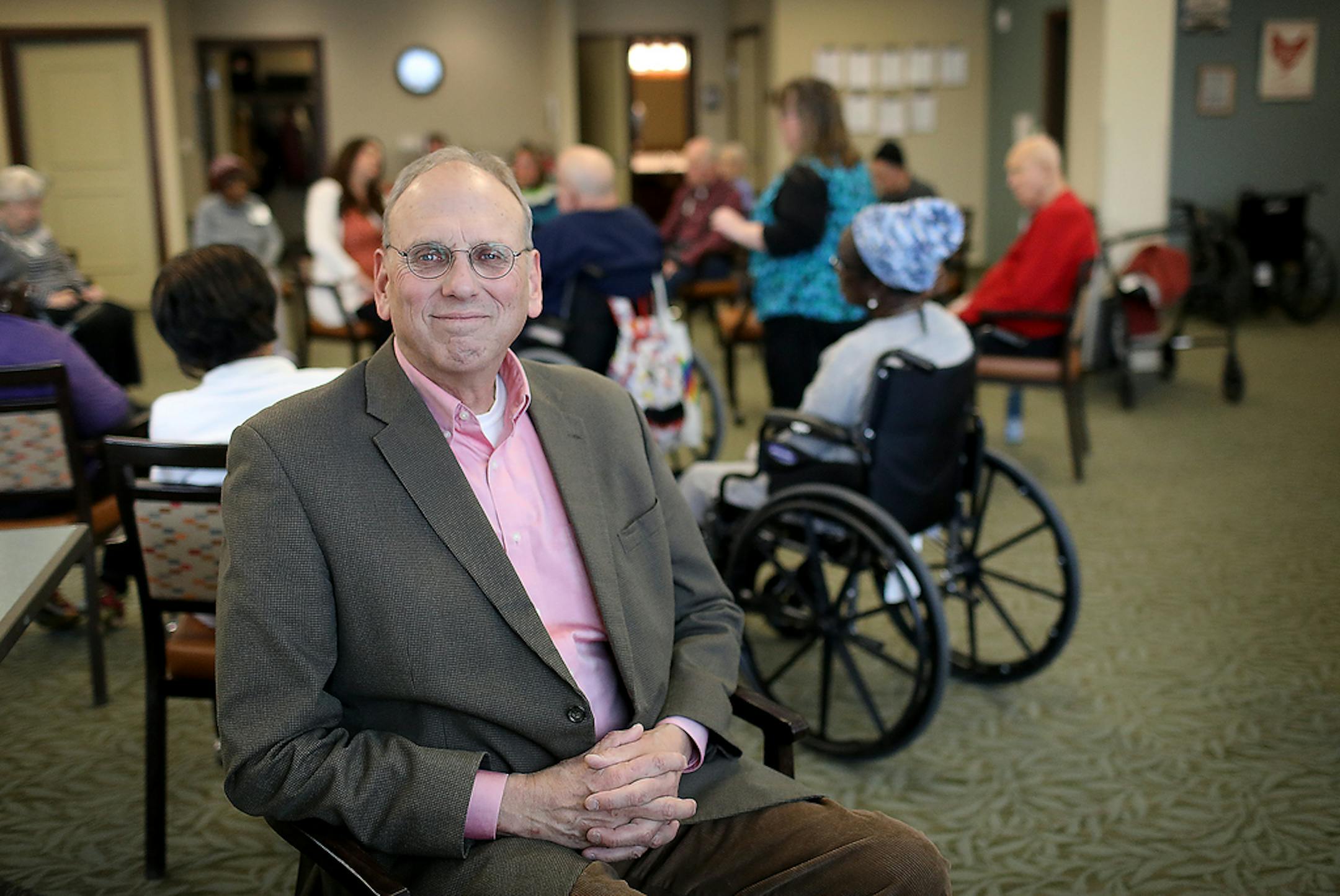 Johnson, the outgoing president and chief executive of Minneapolis-based Catholic Eldercare, also knows that sometimes pictures alone aren't enough to help residents tell their story. So last summer, he led the effort to develop an innovative and immersive eight-week "storytelling" program that combines words with visual images.