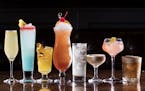 Treasure Trail, Blue Streak, Duke Antone, Hotel Sling, Pink Panther, Phoebe Snow, and Lumber Sexual. Constantine&#x2019;s retro inspired cocktails at 