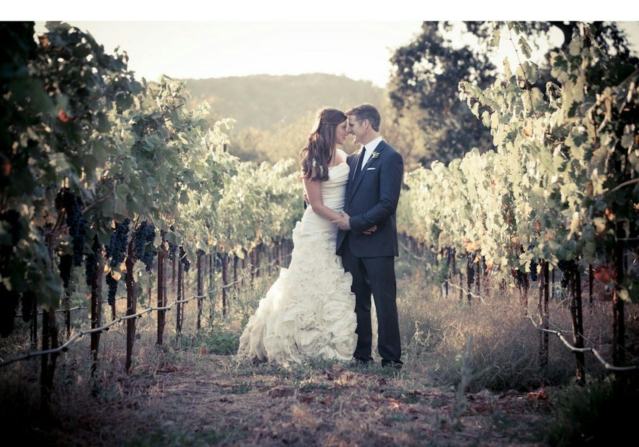 Death-with-dignity advocate Brittany Maynard and husband Dan Diaz at their wedding.
