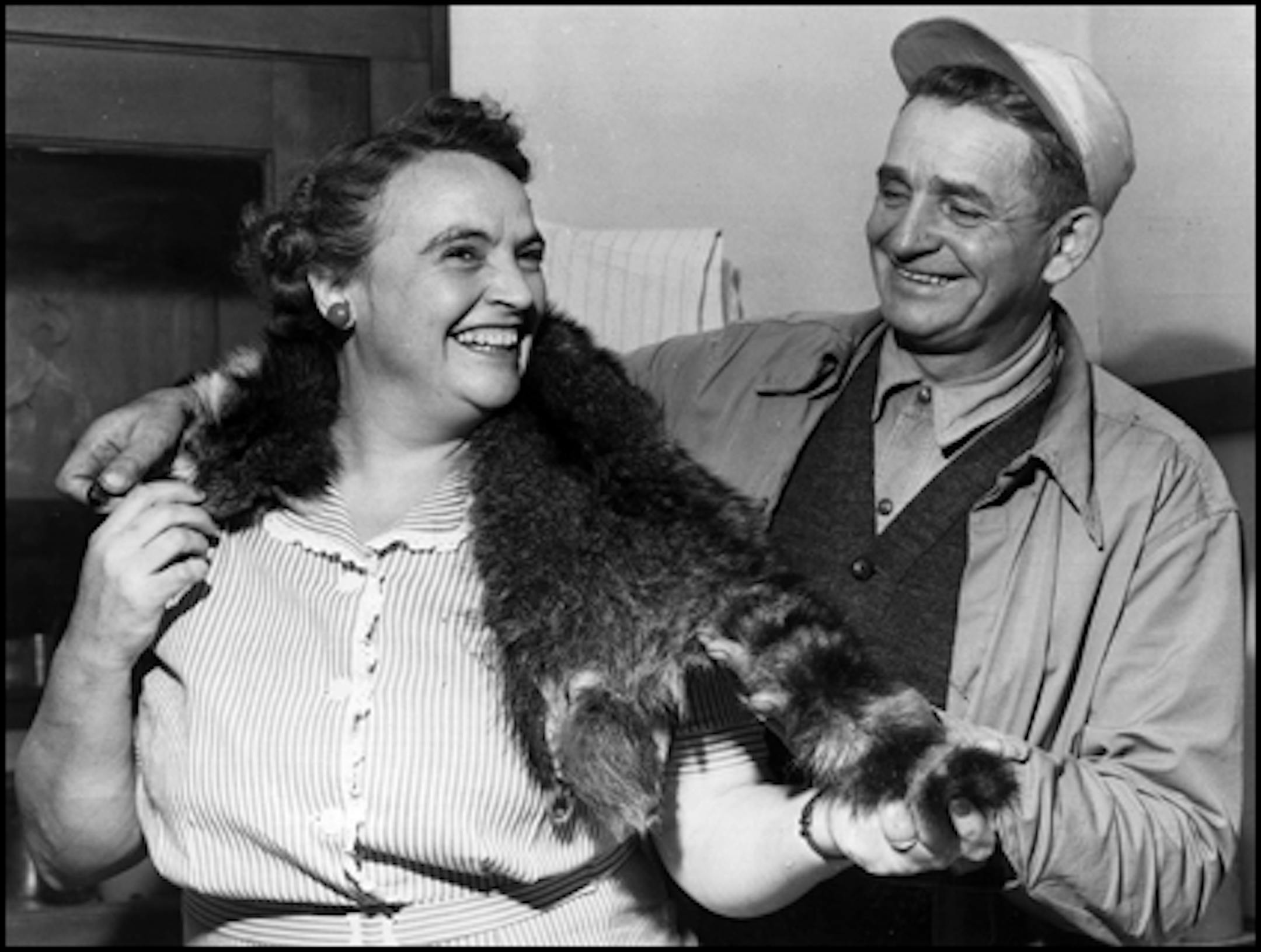 November 1944: Raccoon skin