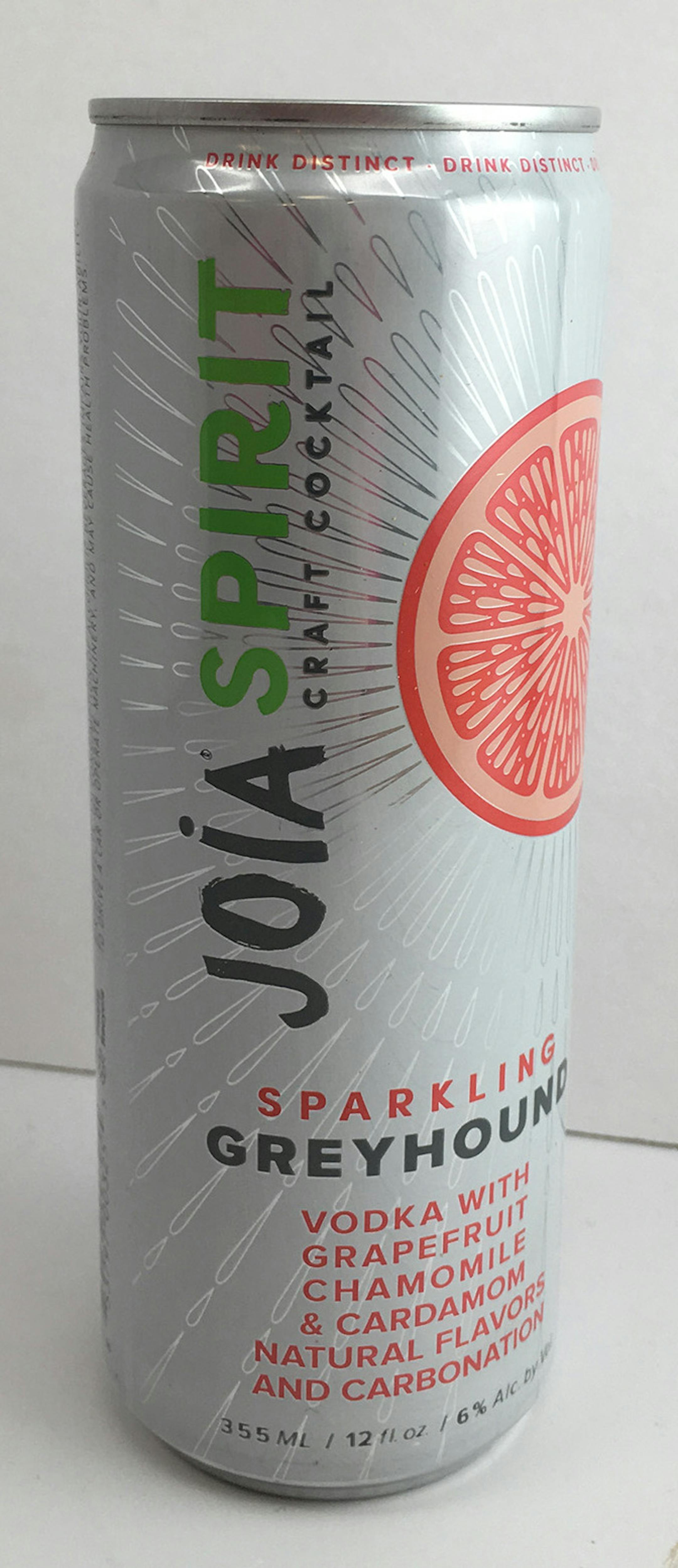 Joia Spirit craft cocktail -- Sparkling Greyhound.