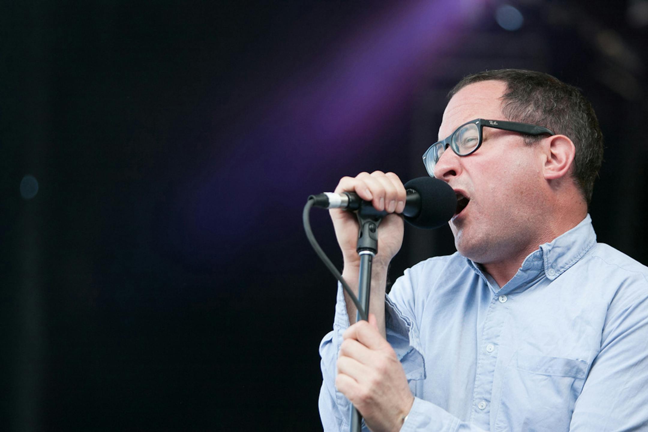 Craig Finn of The Hold Steady performs in 2014.