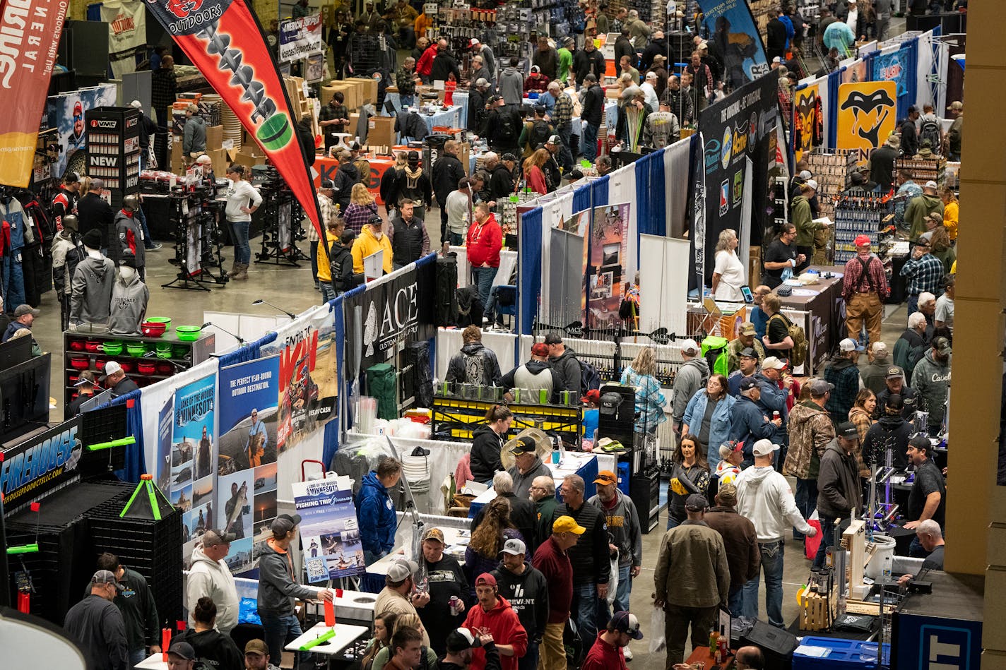 The St. Paul Ice Fishing and Winter Sports Show in St. Paul on Friday, Dec. 1.