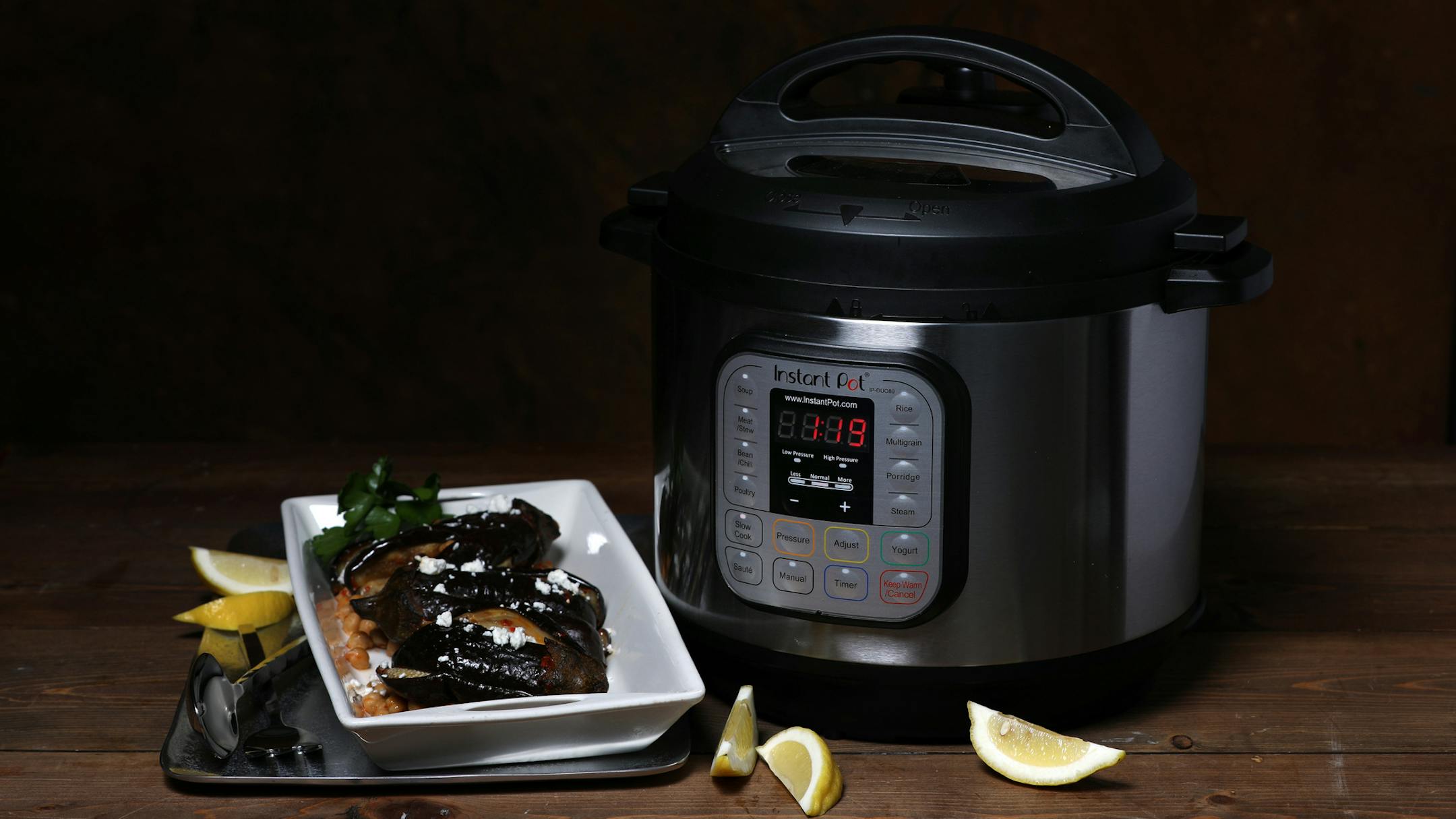 Instant Pot, a programmable pressure cooker, on Thursday, Sept. 21, 2017. (Terrence Antonio James/Chicago Tribune/TNS) ORG XMIT: 1213675