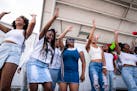 The choir group KNOWN MPLS performed at the Juneteenth Community Festival in north Minneapolis. ] LEILA NAVIDI • leila.navidi@startribune.com