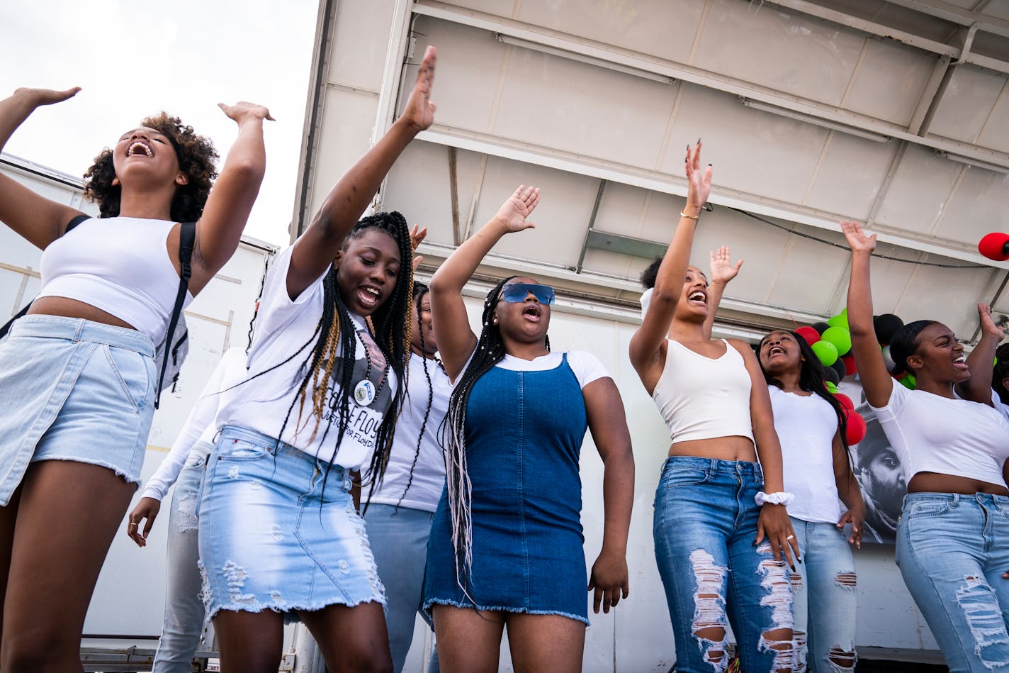 The choir group KNOWN MPLS performed at the Juneteenth Community Festival in north Minneapolis. ] LEILA NAVIDI • leila.navidi@startribune.com