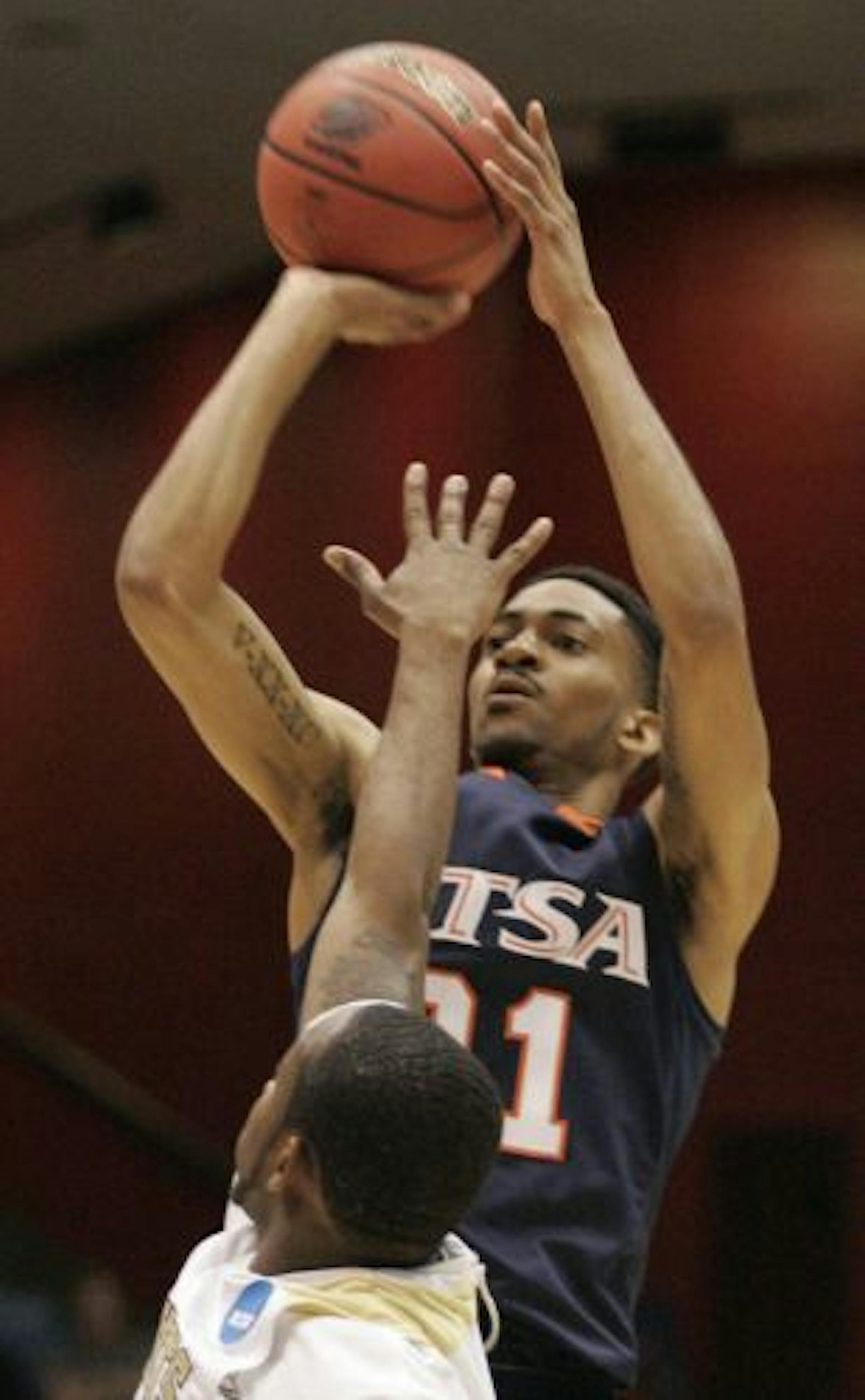 Texas-San Antonio guard Melvin Johnson III scored 31 points against Alabama State on Wednesday night.