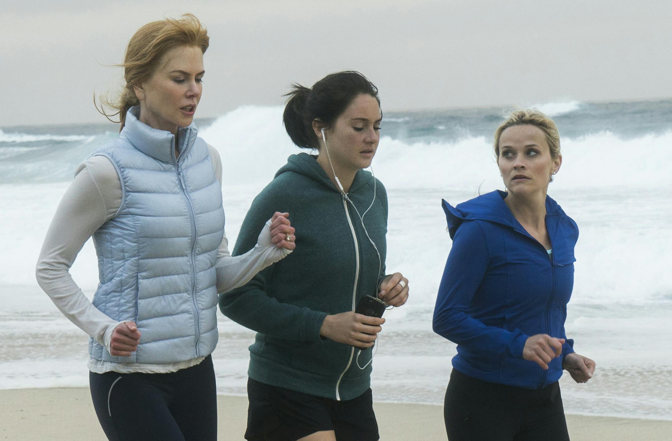 Nicole Kidman, Shailene Woodley, Reese Witherspoon in "Big Little Lies."
credit: Hilary Bronwyn Gayle, HBO