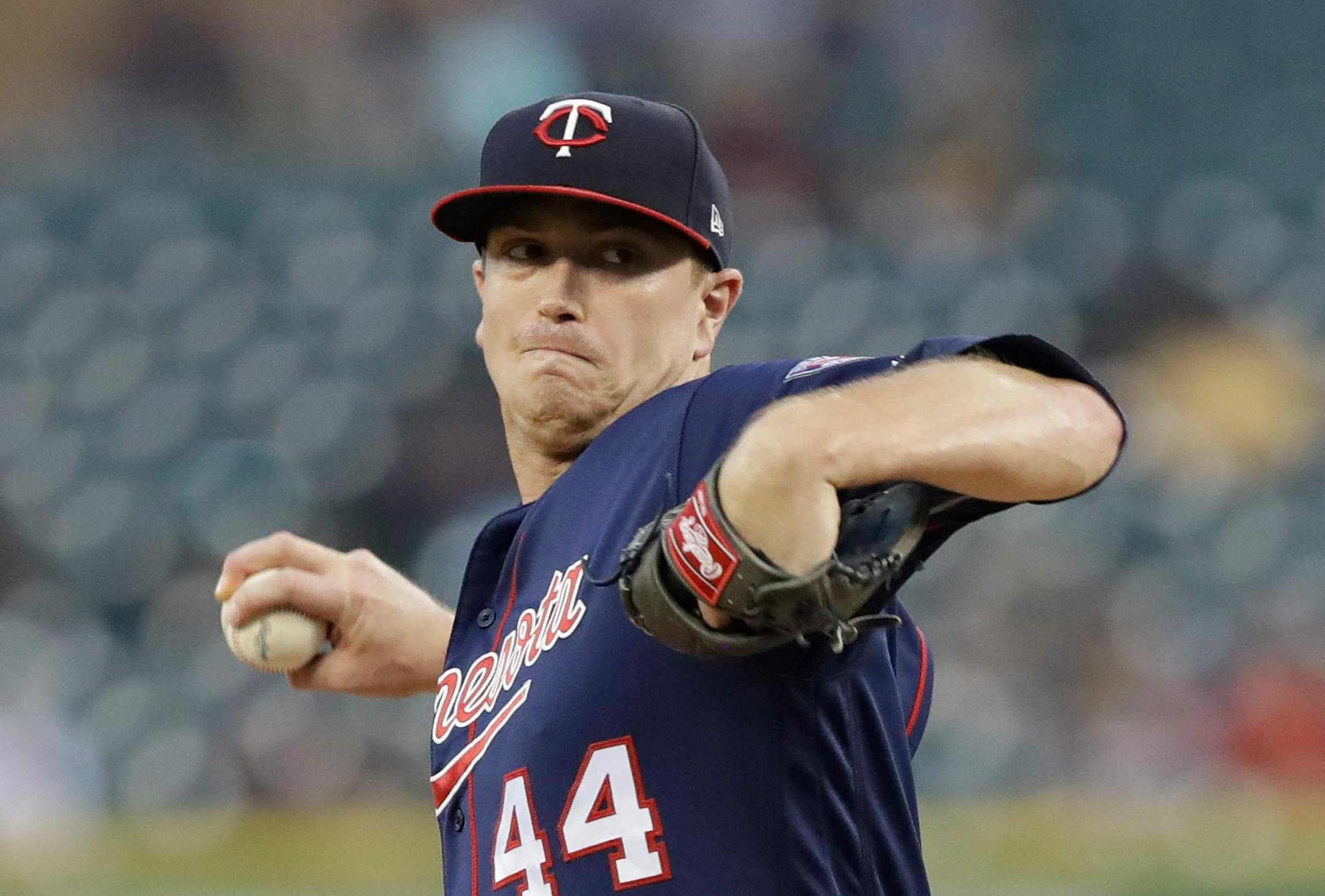 Twins starting pitcher Kyle Gibson