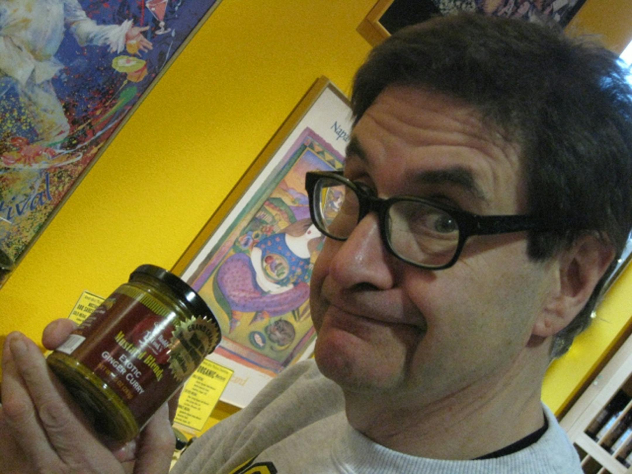 Mustard Museum's Barry Levison: "Welcome to my midlife crisis."