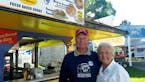 Lee and Bev Bahr, owners of the Lunch Box diner