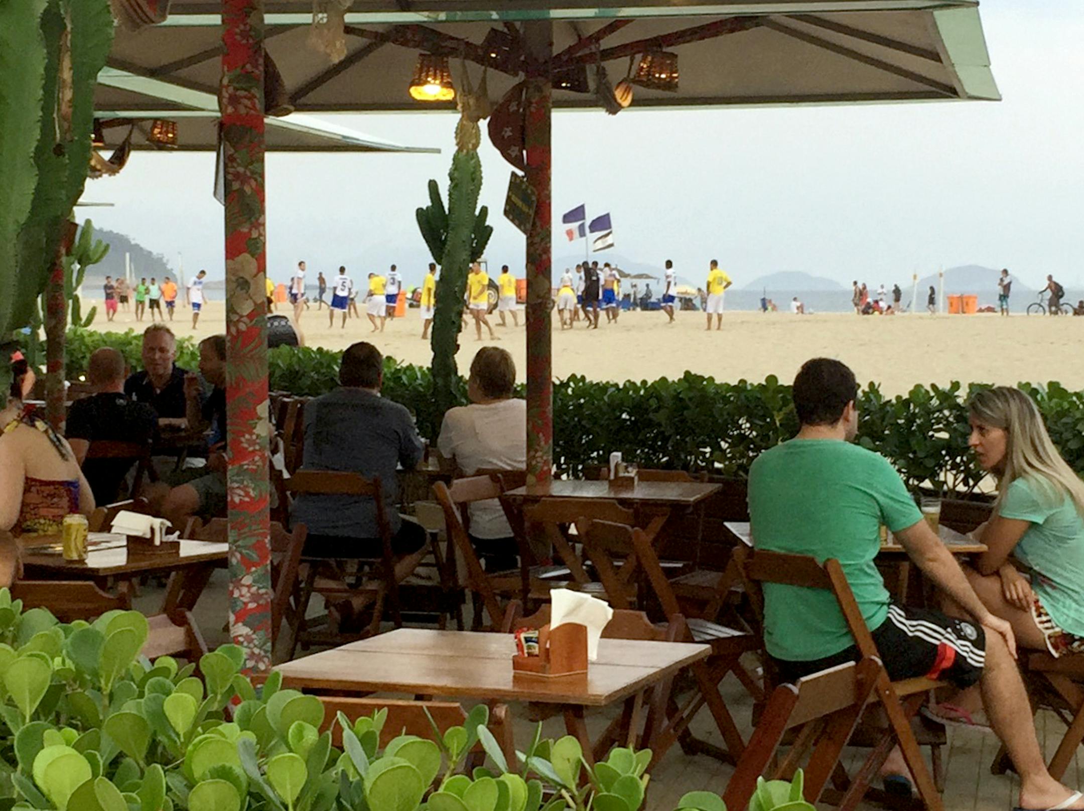 RioTR111915 - A look at Rio, ahead of the Olympics, - "Copacabana" ]