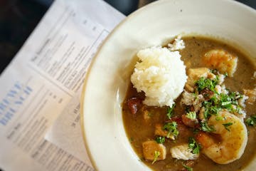 The gumbo at Krewe restaurant in St. Joseph, Minn. Jon Cheng, Star Tribune