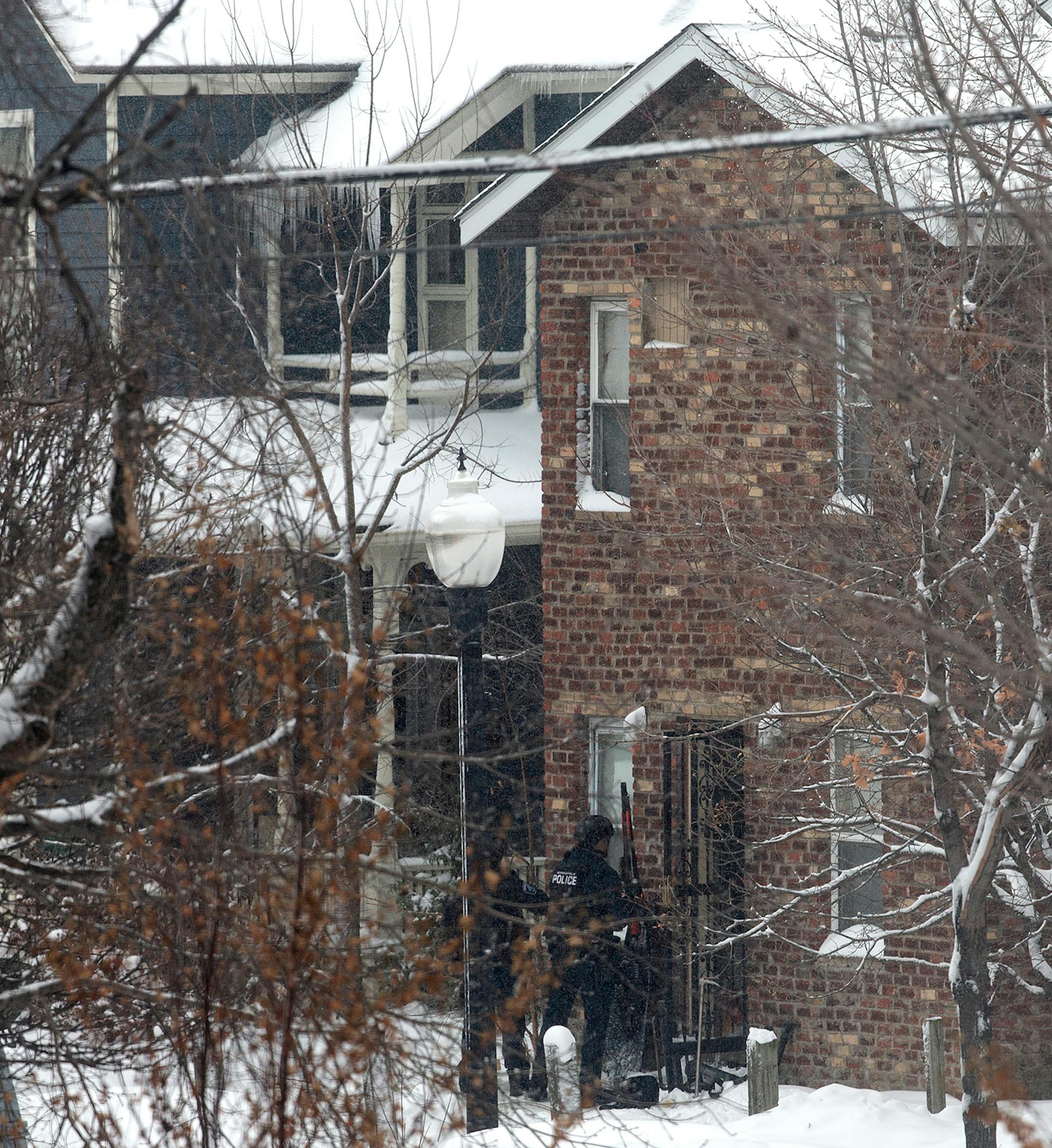 Authorities responded to the scene of a shooting at the 2700 block of Oakland Avenue South in Minneapolis.