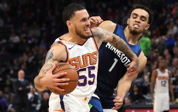Timberwolves guard Tyus Jones had a career high seven steals against Phoenix on Sunday. The third-year guard also scored nine points in 39 minutes in 