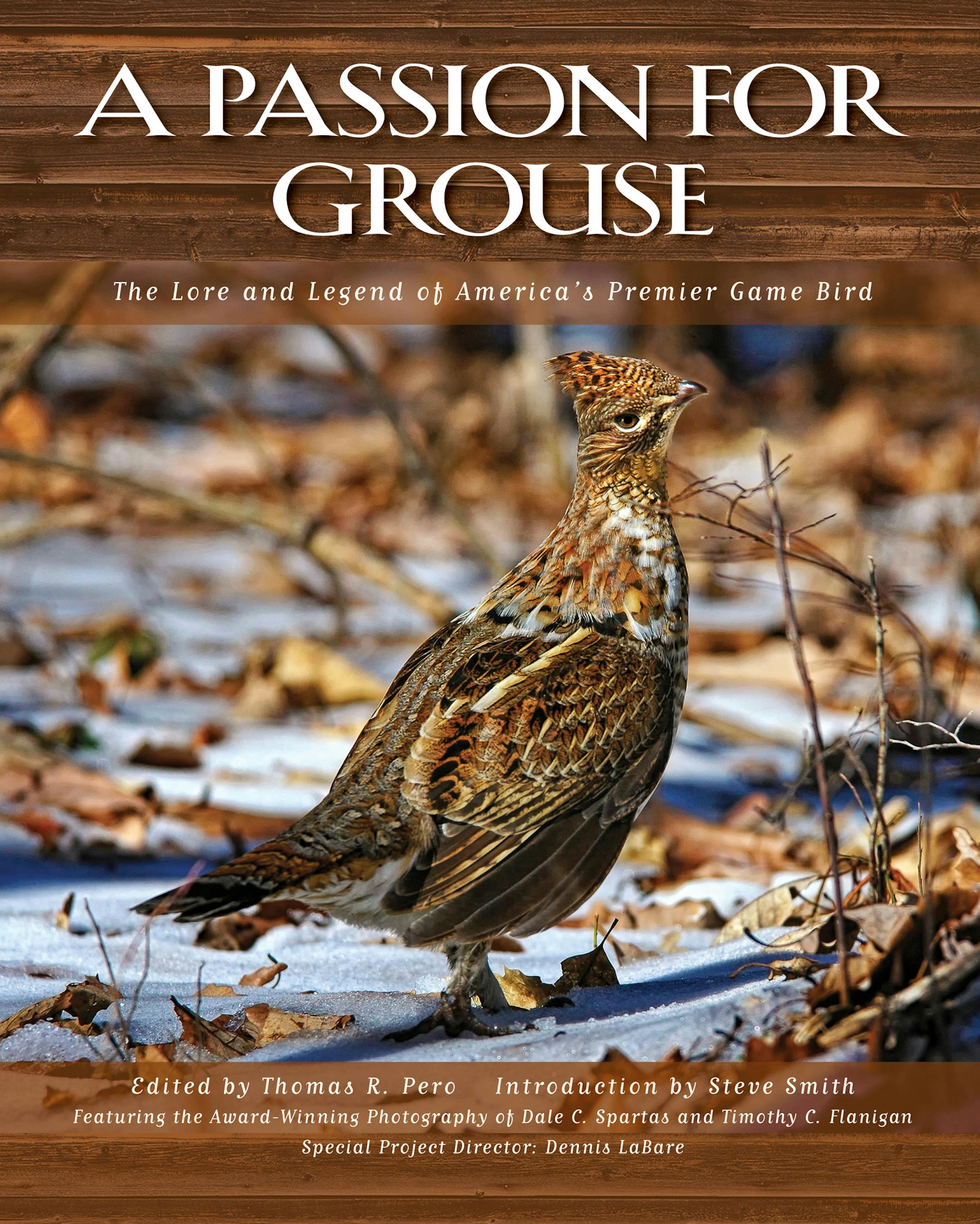 The cover of A Passion for Grouse, by Wild River Press, 2013.