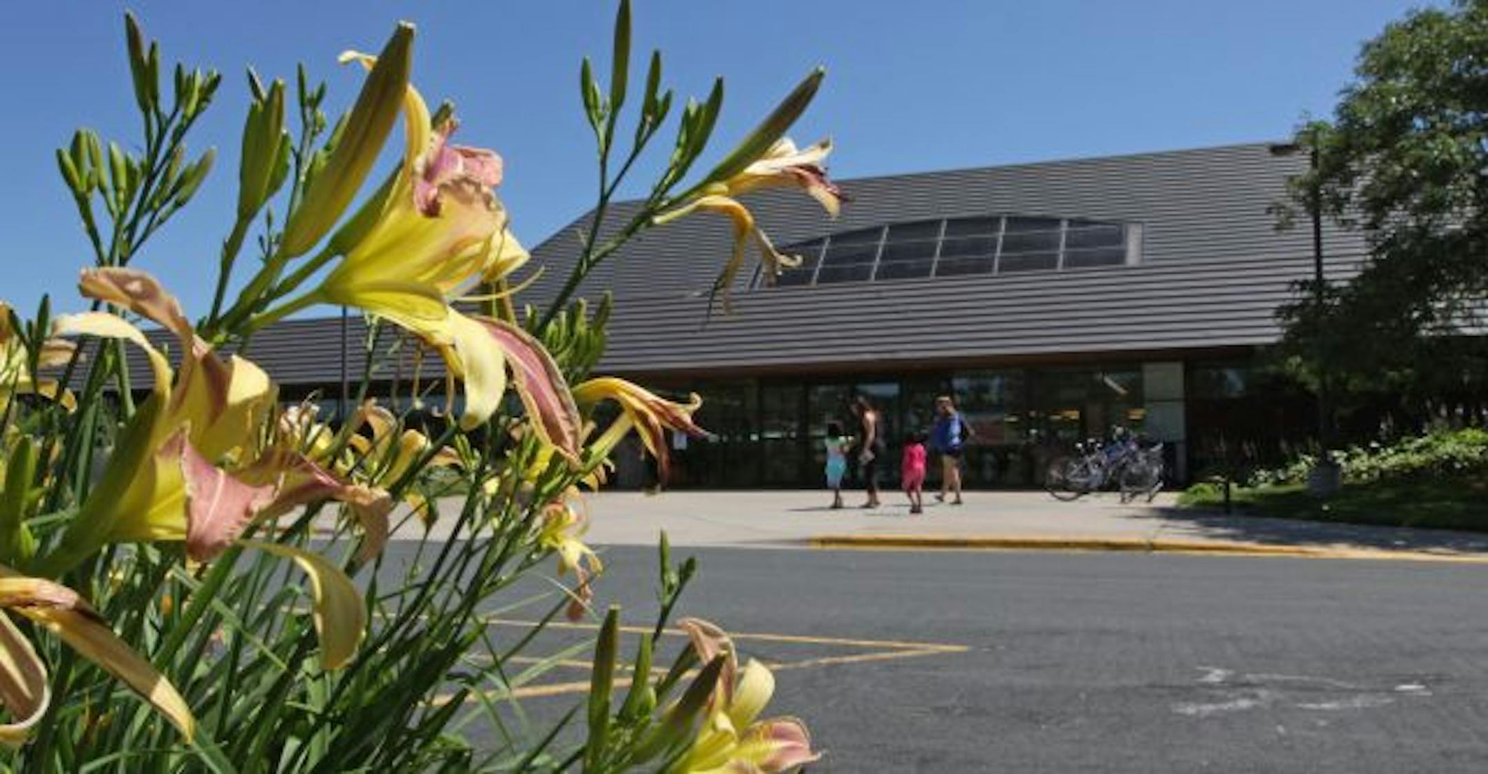 The Wescott Library in Eagan. It's been eighteen months since a coffee cafe was susposed to open in the library, but it might not open until the fall.