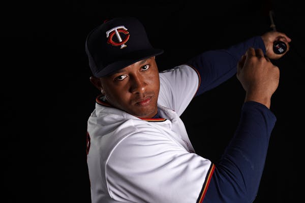 Minnesota Twins infielder Jonathan Schoop. ] ANTHONY SOUFFLE &#x2022; anthony.souffle@startribune.com Minnesota Twins players and coaches posed for po