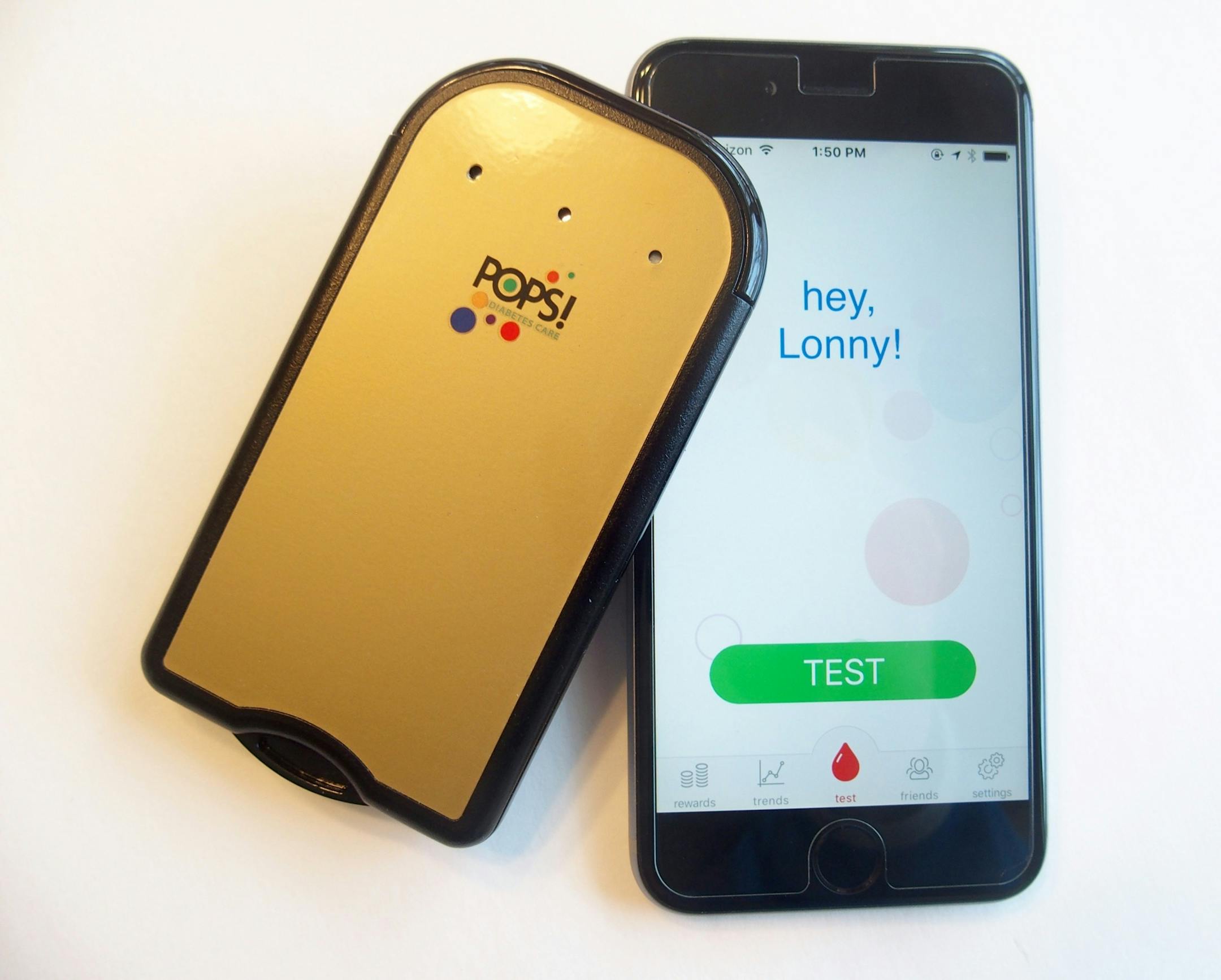 A Minnesota device company called Pops has released a new glucose sensor and smartphone app for diabetics that has gone into clinical testing at Children's Minnesota hospitals. The device and app, which look just like something you'd find in an Apple store, make it easier to take real time glucose readings without a finger stick and then instantly view the results, along with historical trend data, on a smartphone.