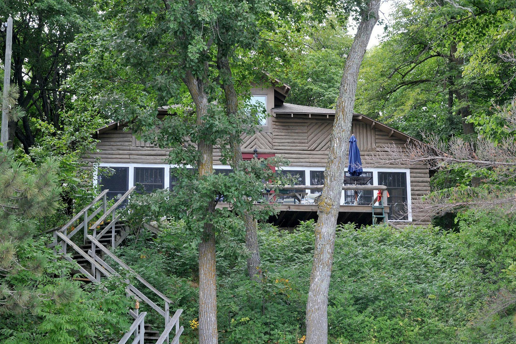 The cabin on Gull Lake was built in 1920. Now the place is affectionately called G'mama's on Gull Lake.