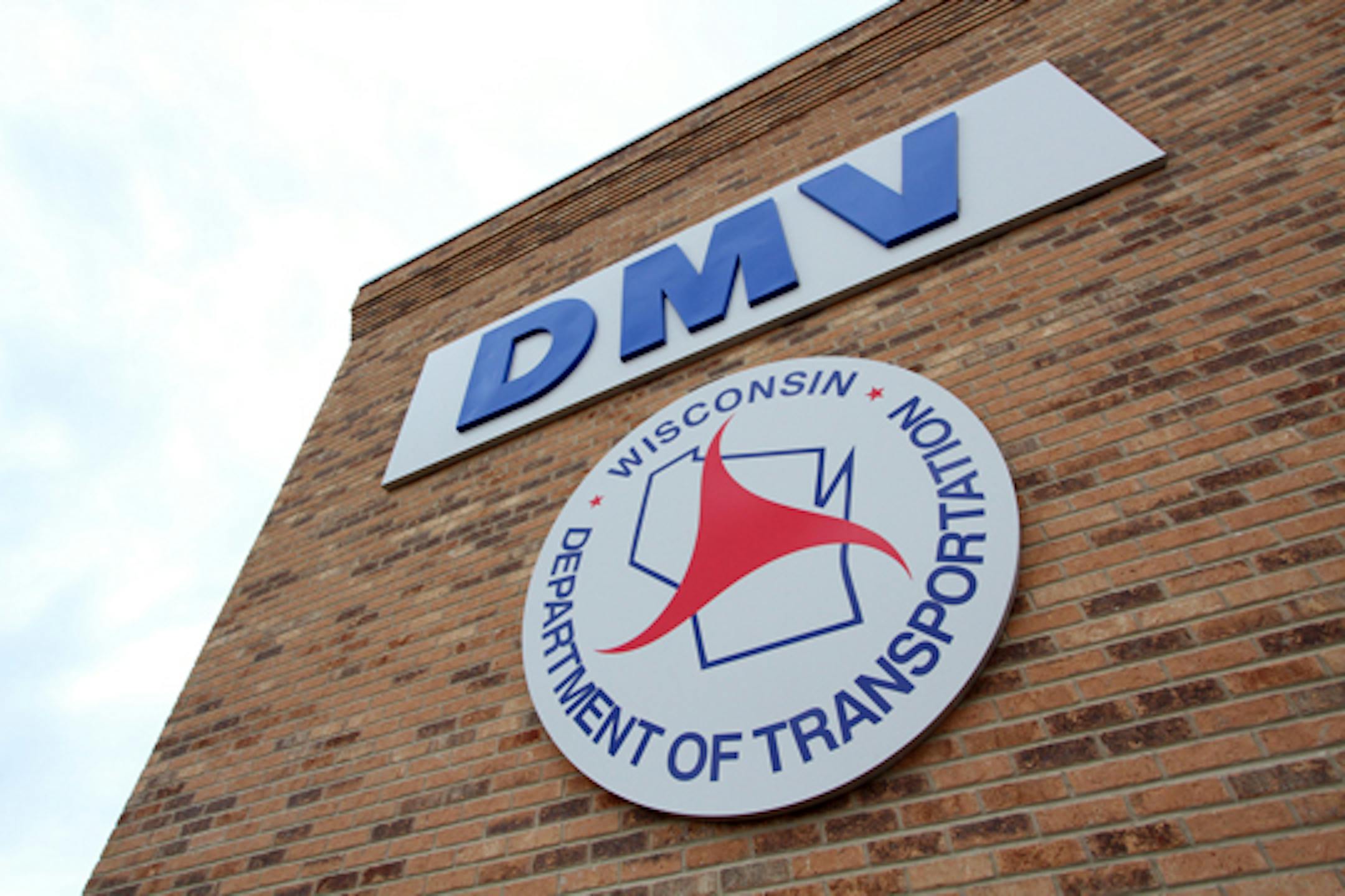 The Wisconsin DMV office.