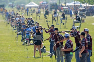 Thousands of Minnesota high school trapshooters converged on Alexandria for the state championships in 2023.