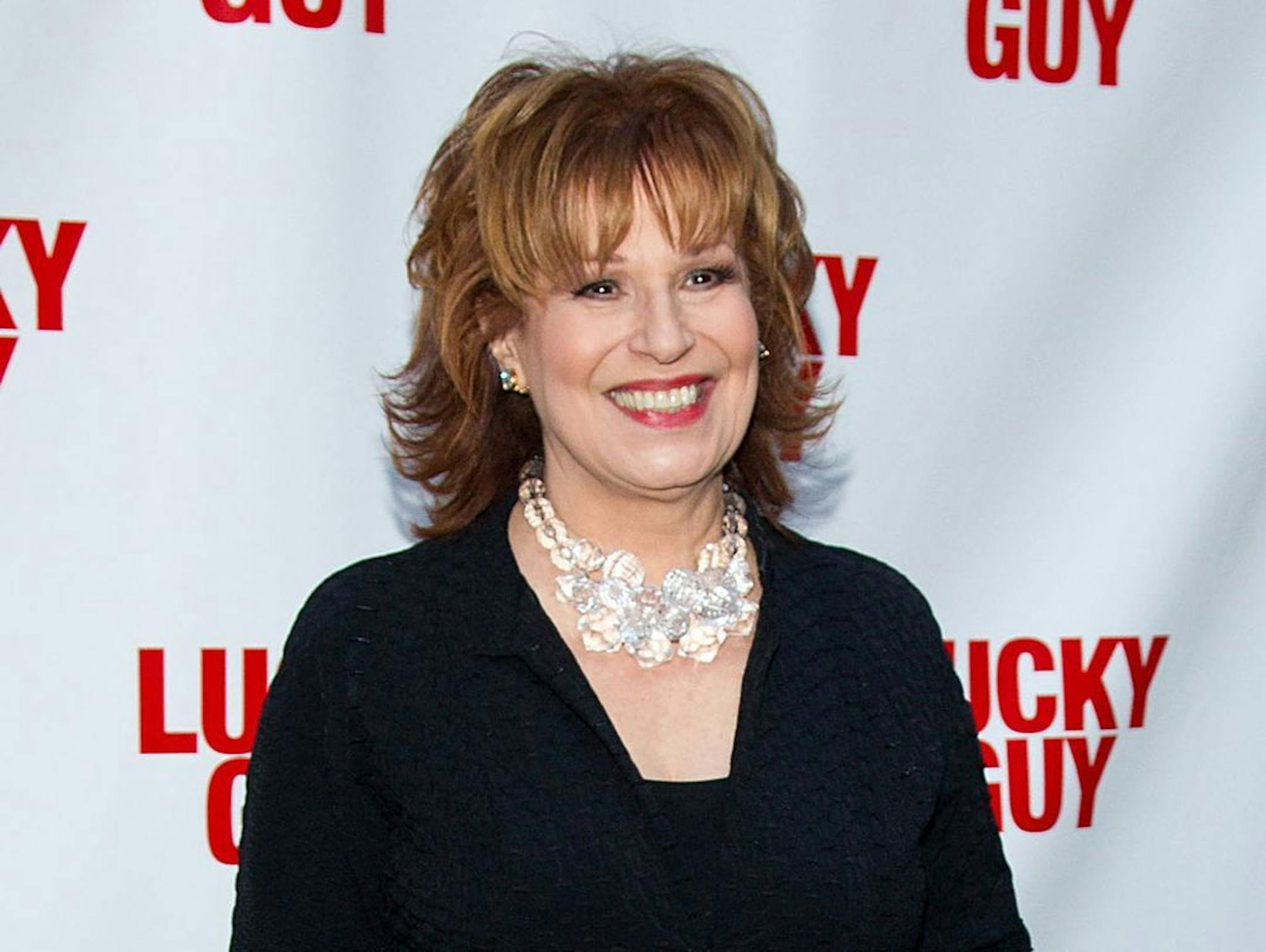 FILE - In this April 1, 2013 file photo, TV personality Joy Behar arrives at the "Lucky Guy" Opening Night in New York. ABC announced, Thursday, Aug. 1, that Behar's last day on the popular daytime talk show "The View," will be Aug. 9. (Photo by Dario Cantatore/Invision/AP, File) ORG XMIT: MIN2013080713543066