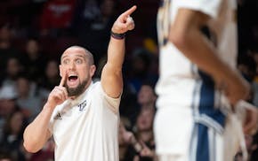 Totino-Grace coach Nicholas Carroll and his Eagles have taken their spot in the state championship game. On Friday, Classes 2A and 1A will set up thei