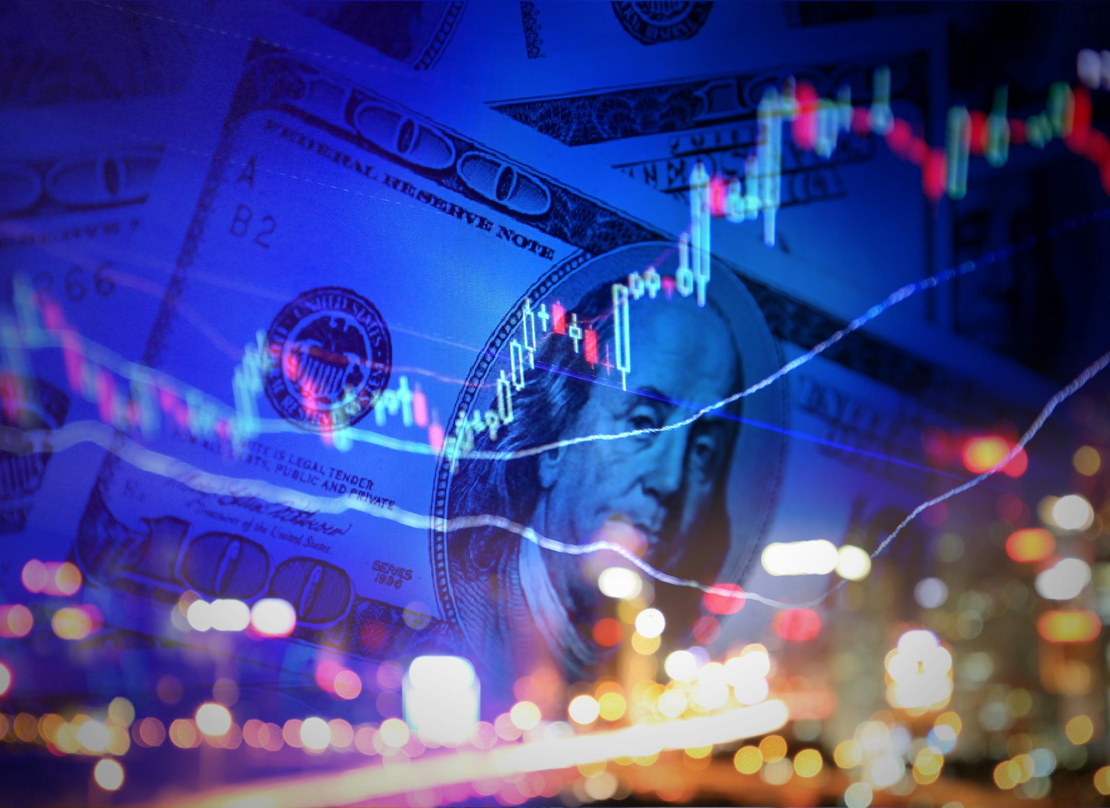 Stock Market Data/chart illustration