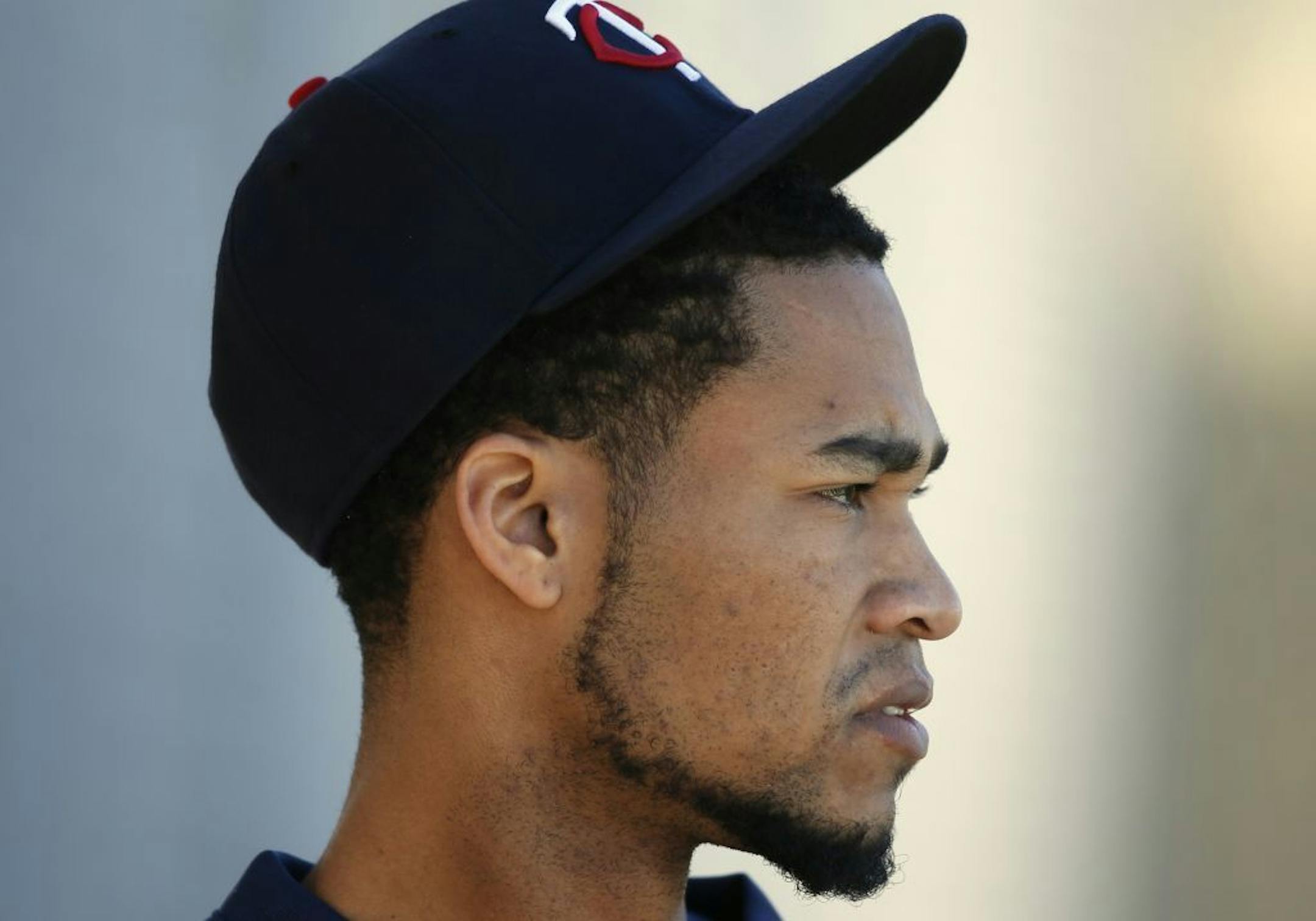 Twins infielder Pedro Florimon at spring training on Sunday.