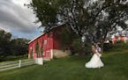 Newlyweds Savannah and Jeremy Eckert posed for photographs following the ceremony. ] JIM GEHRZ &#xef; james.gehrz@startribune.com / Cottage Grove, MN 