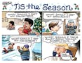Sack cartoon: Season of — ahem — giving