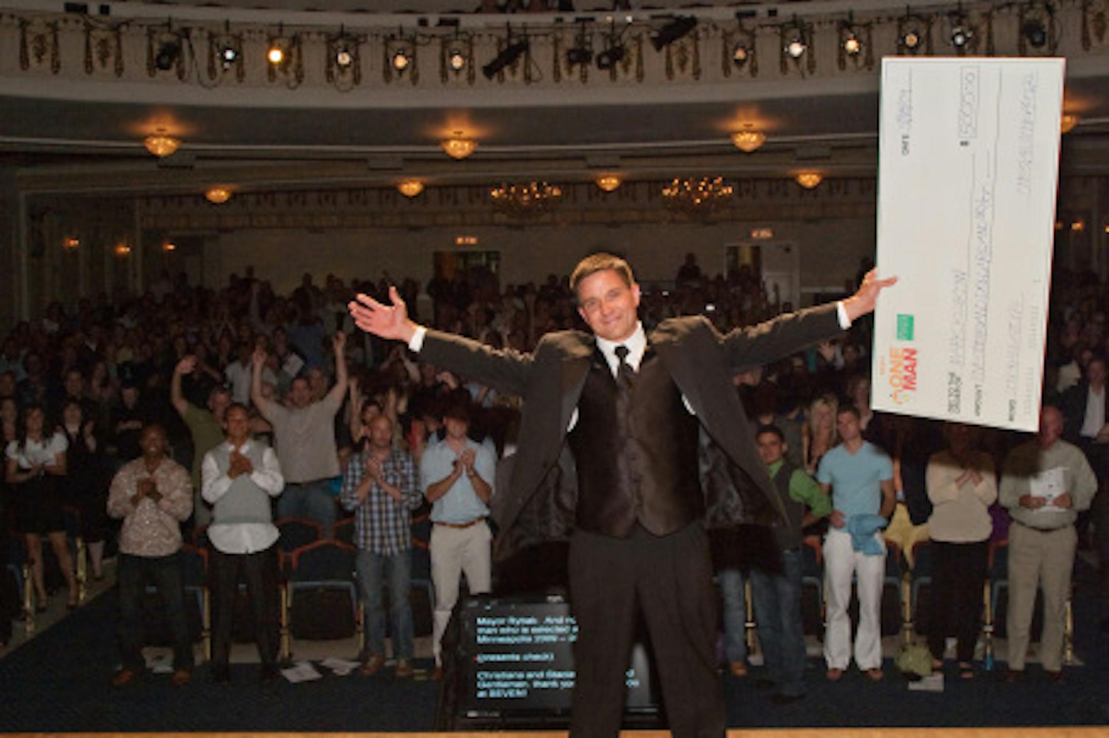 One Man Minneapois event at the Pantages theatre.