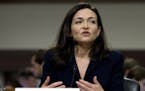 Facebook COO Sheryl Sandberg testifies before the Senate Intelligence Committee hearing on 'Foreign Influence Operations and Their Use of Social Media