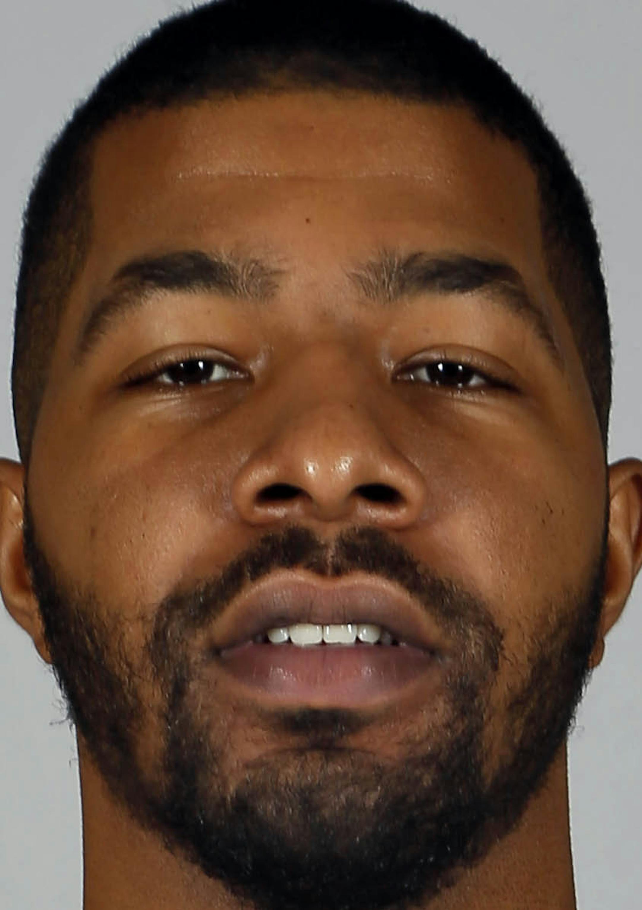 Phoenix Suns' Markieff Morris poses for a photo during the Suns' media day, Monday, Sept. 29, 2014, in Phoenix. (AP Photo/Matt York) ORG XMIT: AZMY1