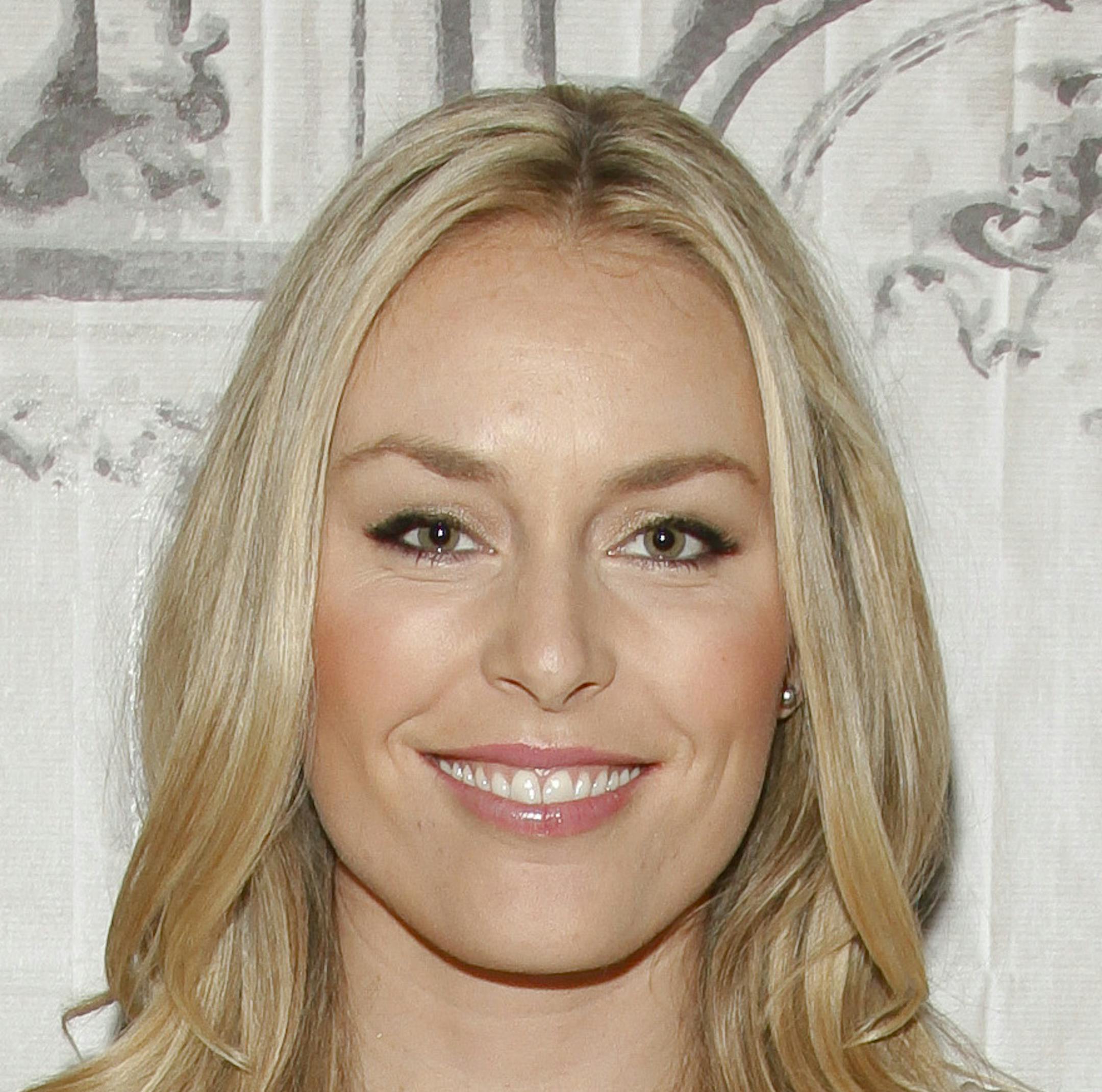 Professional alpine skier Lindsey Vonn participates in AOL's BUILD Speaker Series to discuss her career at AOL Studios on Tuesday, April 21, 2015, in New York. (Photo by Andy Kropa/Invision/AP)