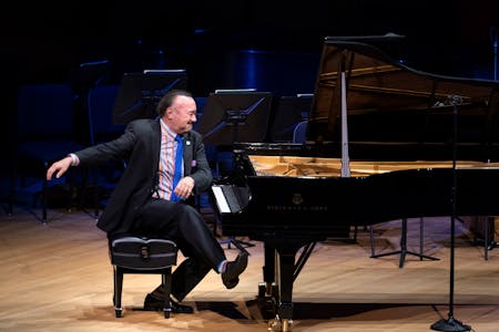 Jon Kimura Parker will perform Maurice Ravel’s Piano Concerto in G on July 26 and George Gershwin's Concerto in F on Aug. 2, both at Orchestral Hall