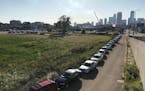 Metro Transit's new bus garage would be built on this North Loop site beside their existing garage.