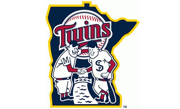 Minnie and Paul on the current Twins logo.